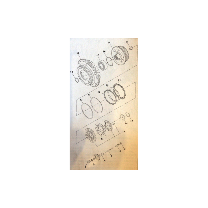 NUT, MAINSHAFT 90-06 B.T.