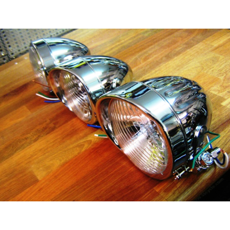 Bullet headlamps.