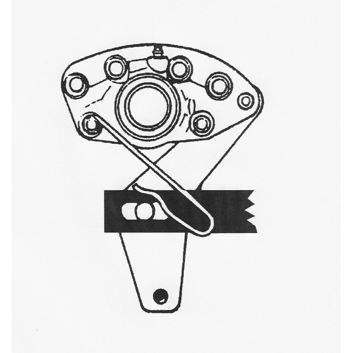 REAR CALIPER ANTI-VIBRATION KIT