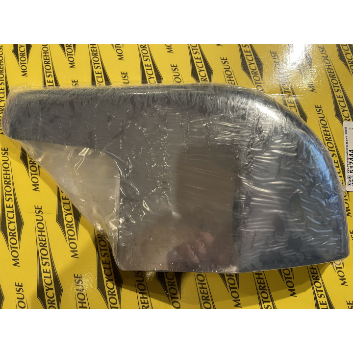 FL SHOVEL HORIZONTAL CROSSOVER HEAT SHIELD CHROME