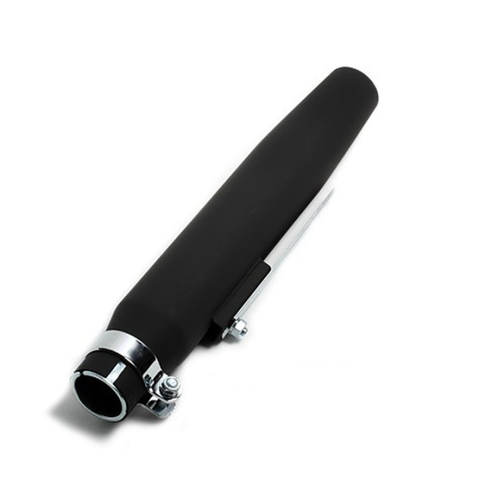 Muffler Custom STRAIGHT Dull Black