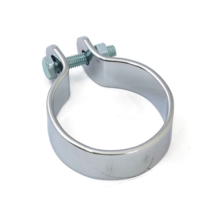MUFFLER MIDDLE CLAMP 1-3/4" CHROME