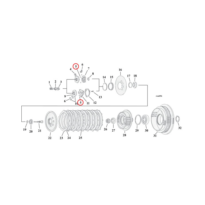 JAMES, OIL PUMP CHECK VALVE/CLUTCH BALLS