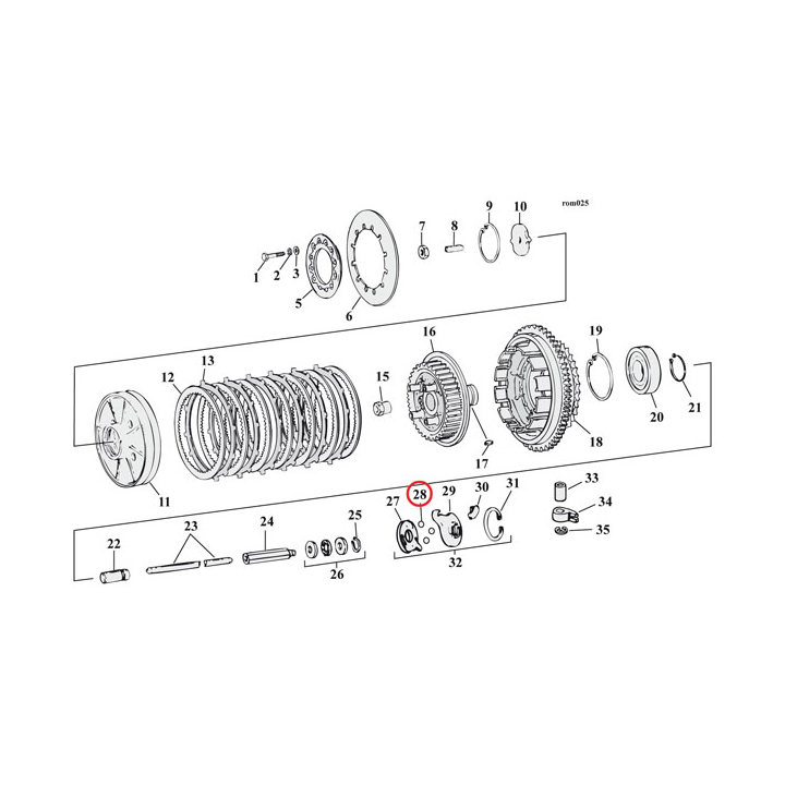 JAMES, OIL PUMP CHECK VALVE/CLUTCH BALLS