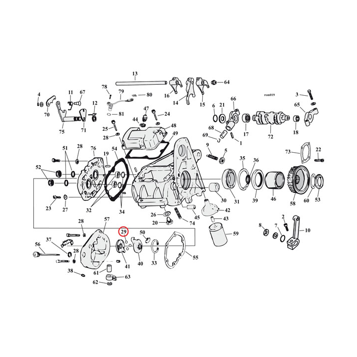 JAMES, OIL PUMP CHECK VALVE/CLUTCH BALLS