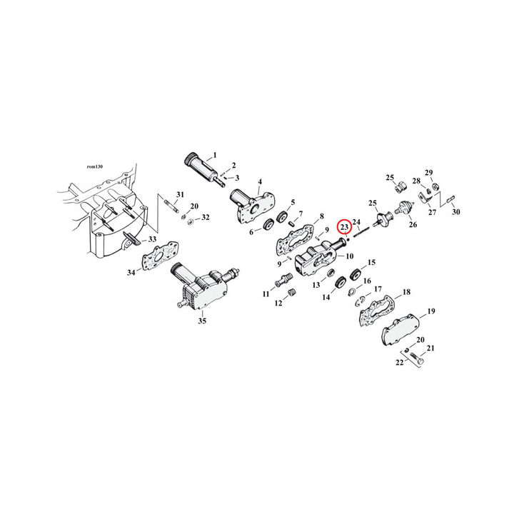 JAMES, OIL PUMP CHECK VALVE/CLUTCH BALLS