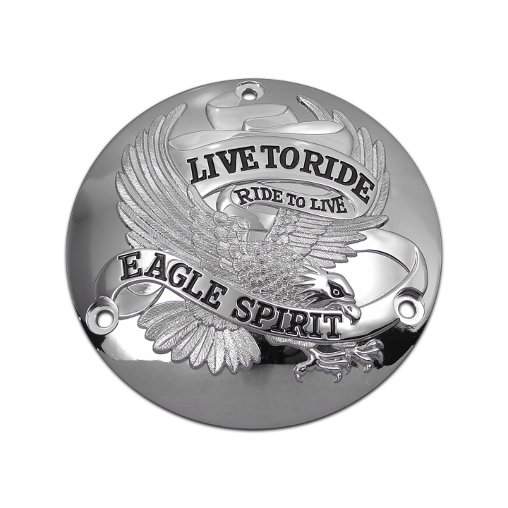 Eagle Spirit Derby Cover Gold/chrom 70-99