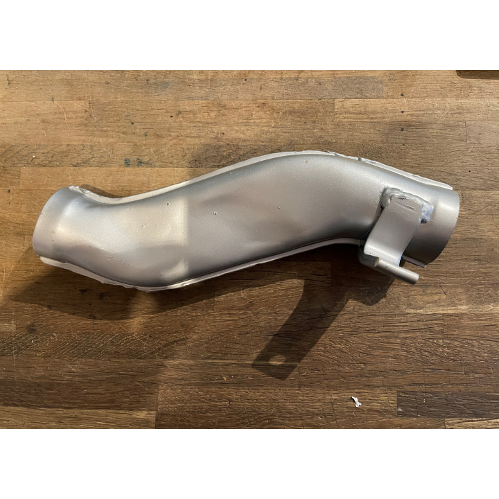 Silver "S" Squish Pipe Connector for Harley-Davidson Big Twin (1941-65)