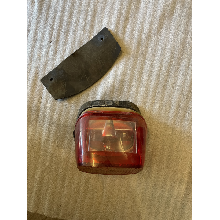 TAILIGHT/LICENSE PLATE BRACKET, BLACK