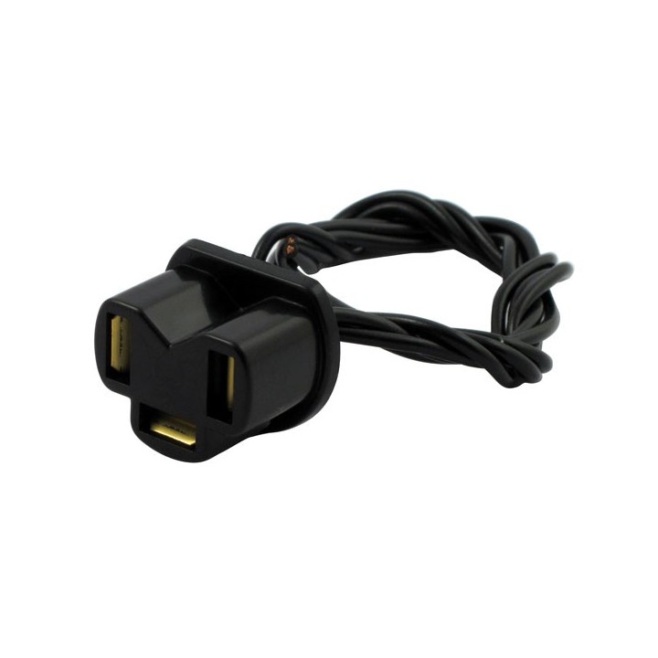 H4 headlamp wiring plug, 3 prong
