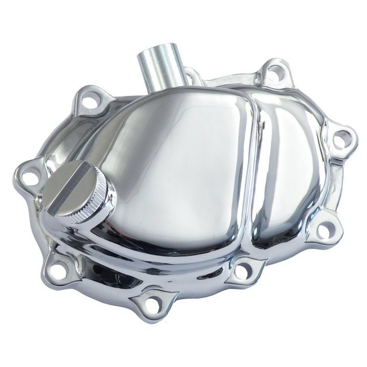 Transmission end cover. e-start. Chrome