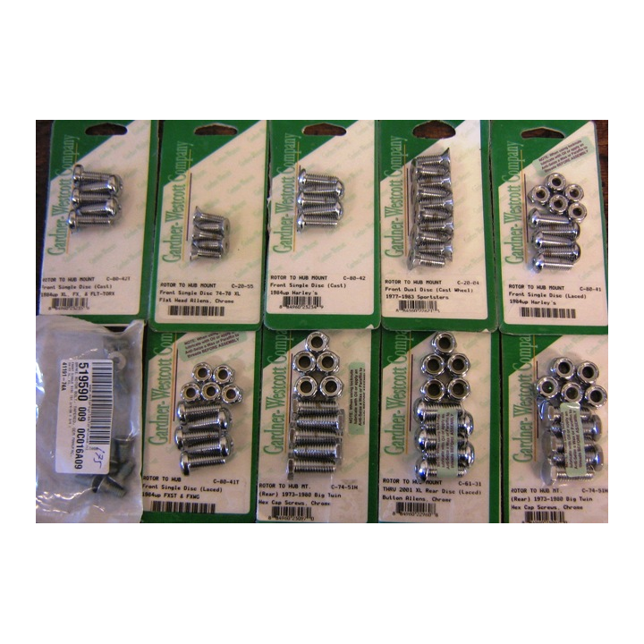 .Front wheel, Brake rotor bolt